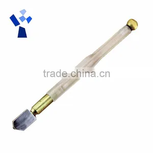 Long-Lasting Wooden Handle Tungsten Carbide Oiling Rolling Glass Cutter thumbnail-3