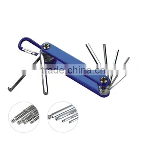 8pcs Hex Key Wrench Set(17036 Folding Wrench Set, Wrench, Multifunction) thumbnail-1