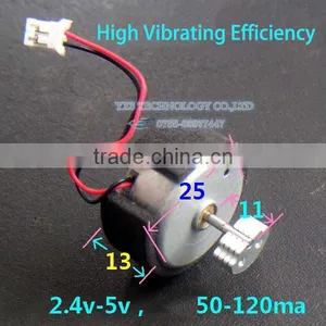 2-5V 50-120mA 300 Vibrating Brush Motor for Massage Appliances High Vibration Motor thumbnail-1