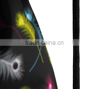 Soft-loop Style and Polyester Material Promotional Drawstring Bag thumbnail-2