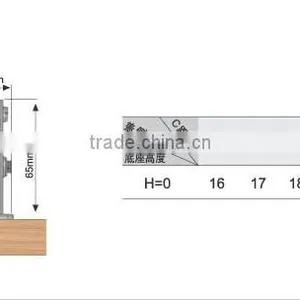 European Style Hydraulic Soft Closing Kitchen Cabinet Hinge thumbnail-2