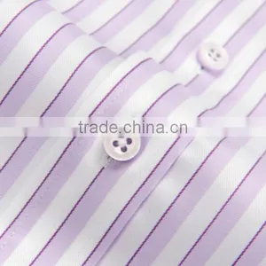 Oem Clothing Factories in China Man Check DP Stripes Dress Shirts thumbnail-4