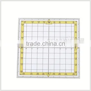 Chinese Manufactuere OEM Small Plastic PVC Flexible Square Protractor # KPP-6 thumbnail-2