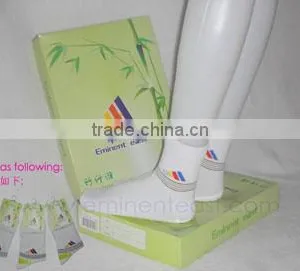 Men's Dress Bamboo Brand Socks/white Diabetes Sock thumbnail-1