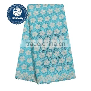 Nigerian Customized Factory Sale Swiss Volie Lace Fabric SL0427 thumbnail-3