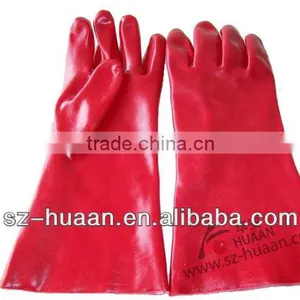 PVC Gloves Heavy Duty Chemical Resistant Gloves thumbnail-1