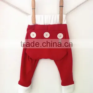 High Quality Pure Cotton Printed Heart At Front Of Top Kids Pajamas Sleepwear thumbnail-3