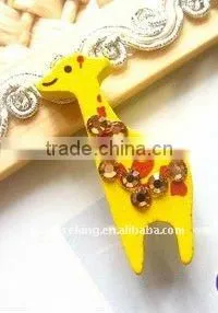 Lovely Animal Brooch, Fashion Costume Jewelry for Children thumbnail-1