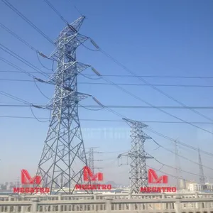 MEGATRO 220KV 2E6 SJ2 Double Circuit Medium Angle Tension Tower thumbnail-1