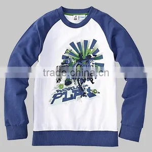 65% Cotton 35% Polyester Men Printed Raglan Sleeve Hoodies&sweatshirts Long Raglan Sleeve Xxxxl Hoodies Sweatshirt thumbnail-1