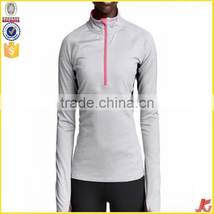 2015 New Model Women Sportswear Half Zipper-up Jacket thumbnail-1
