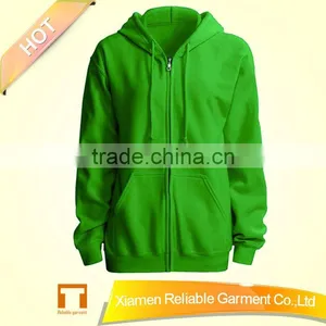 100% Polyester Zip up Hoodies thumbnail-1