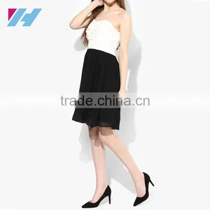 Fashion Woman Clothing Sleeveless Strapless Mini Party Dress Open Sexy Boobs Design thumbnail-4