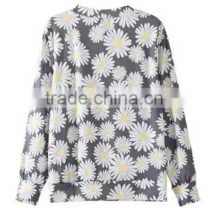 Runwaylover EY2353B New Design 2017 Ladies Fashion Printed Hoodies thumbnail-5
