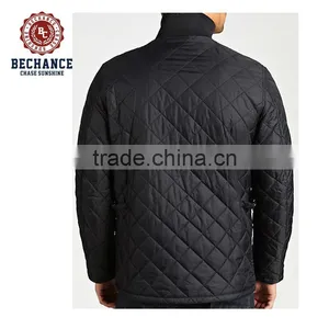 LZ193 Wholesale Nylon Quilted Jacket for Men thumbnail-2