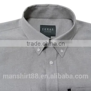 Oxford Shirt for Men 100 Cotton Fabric Men Clothes Dress Shirt for Men thumbnail-2