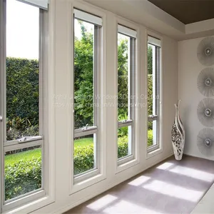 Living Room Window Home Interior PVC Casement Window thumbnail-3