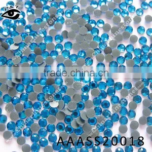 Hot Fix Rhinestone 5MM SS20 Peacock Blue Rhinestone for Clothing Shoes thumbnail-1