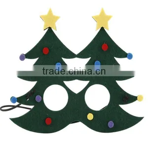 Kids Adult Felt Christmas Mask Eyemask Masquerade Fancy Dress XMAS Party Gift thumbnail-5