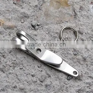 EDC Bag Suspension Clip With Key Ring Carabiner Stainless Steel Outdoor Quicklink Tool thumbnail-3