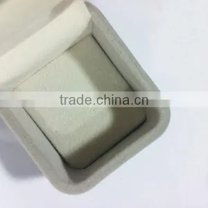 Soft Flocked Velour Jewelry Box Ring Box Gift Packing thumbnail-5