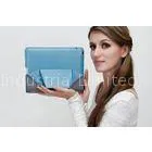 Orange Black Folding PU Leather Iphone Protective Covers With Wake up Sleep Function thumbnail-1