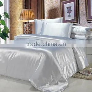 Dark Blue Silk Duvet Cover thumbnail-3