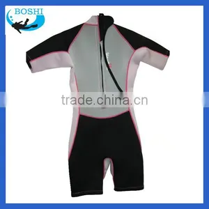 Semi-Dry Suits Fancy Short Sleeve Neoprene Surfing Wetsuit thumbnail-2