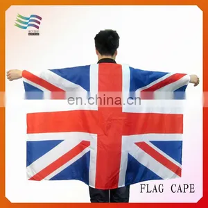 England Soccer Football Fans Body Flag Cape With Custom Logo thumbnail-1