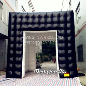 Outside Black Inside White Inflatable Tents With Two Doors for Trade Show thumbnail-1