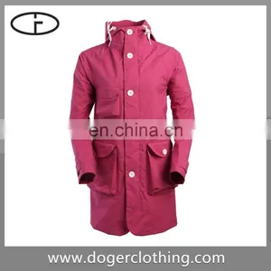 High Quality 2016 Newest Ladies Long Outdoor Jackets thumbnail-1