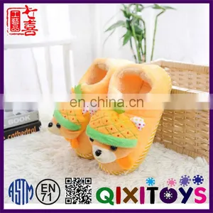 New Design Comfortable Children Shoes Wholesale Customize Yellow Slippers Factory in China thumbnail-1