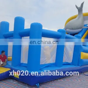 Commerical Whale Inflatable Bouncer With Slide thumbnail-5