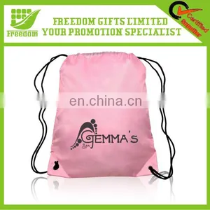 Promotional Logo Personalized Drawstring Bag thumbnail-1