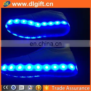 Bulk Wholesale Customized Flash Light USB Rechargeable Simulation LED Shoes thumbnail-3