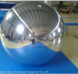 Holidays Decorations Large Hanging Pvc Gold Inflatable Mirror Ball Balloon With Wholesale Price thumbnail-4
