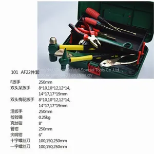 NON SPARKING ALUMINUM BRONZE 28PCS TOOLS SET . thumbnail-1