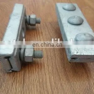 Power Hardware Galvanized Electric Fitting Three Bolt Clamp thumbnail-2