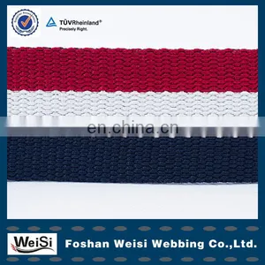 Foshan Factory Weisi Fashion Cotton Elastic Webbing For Belt thumbnail-2