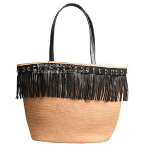 Hot Sale Braid Tote Bag thumbnail-1
