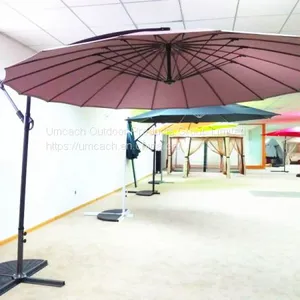 300-18-48/42 Aluminum Steel Glass Fiber Banana Umbrella thumbnail-1