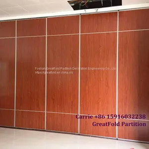 High Quality Mdf Frameless Aluminum Glass Partition Folding Door for Showroom thumbnail-1