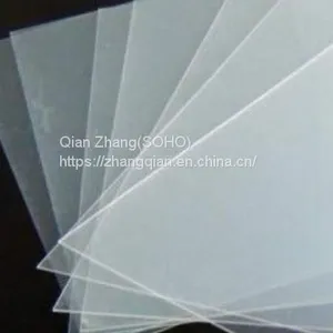 Transparent Clear Velvet Polished Matte Surface Printing ID Halogen-free Flame Retardant PC Polycarbonate Film thumbnail-1