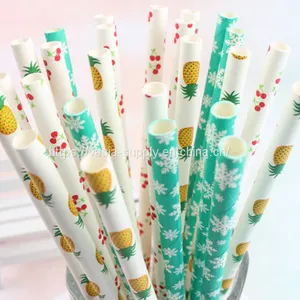 Biodegradable Paper Straws With Pattern thumbnail-1