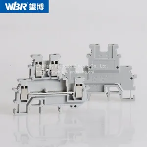 Multi Conductors Two Layer Screw UK Terminal Block MBKKB2.5 thumbnail-1