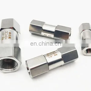 304 Stainless Steel Split Check Valve 1/4 1/2 Hexagonal Wire Check Valve thumbnail-3