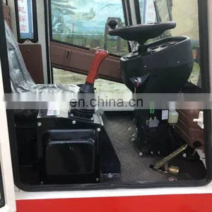 China Hydraulic Backhoe Loader Mini Wheel Loader Digger for Sale thumbnail-6