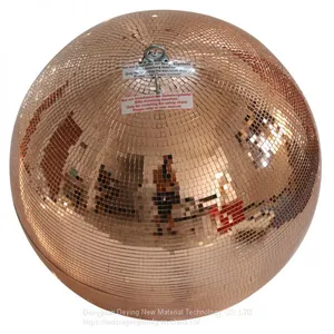 20inch Disco Miror Ball King 50cm Inflatable Gold Mirror Ball thumbnail-1
