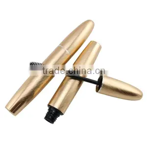 Gold Brushed Finishing Fiber Lash Mascara Empty Container thumbnail-2