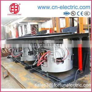 Smelting Steel Iron Scrap Coreless Medium Frequency Induction Melting Furnace thumbnail-3